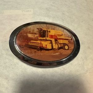 Vintage New Holland Combine Belt Buckle